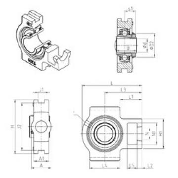 Bearing UKT211H SNR