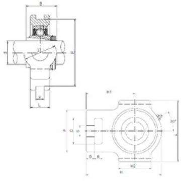 Bearing UKT206 CX