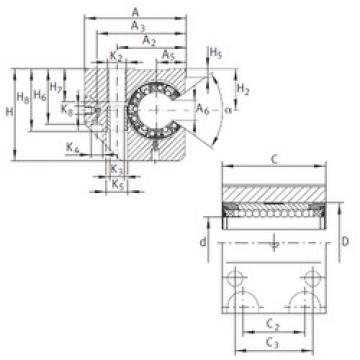 Bearing KGNC 30 C-PP-AS INA