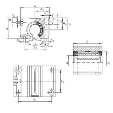 Bearing KGNO 20 C-PP-AS INA