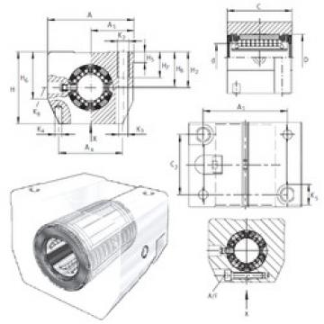 Bearing KGSNS40-PP-AS INA