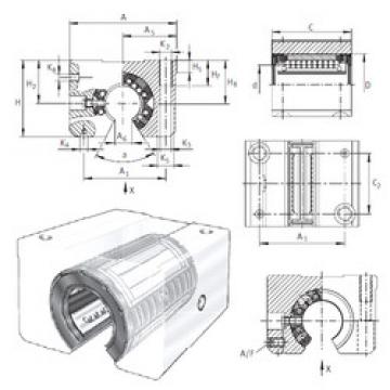 Bearing KGSNOS40-PP-AS INA