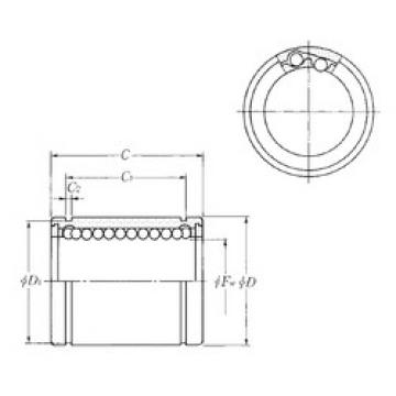 Bearing KLM04 NTN