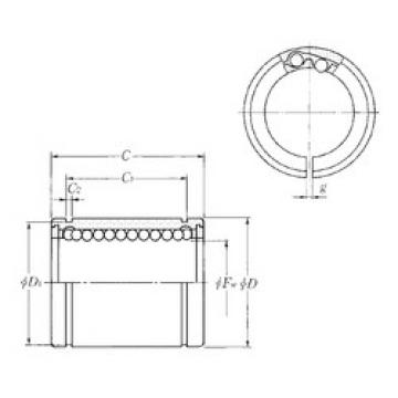 Bearing KLM35SLL NTN