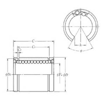 Bearing KLM25PLL NTN