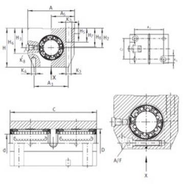 Bearing KTNS 16 C-PP-AS INA