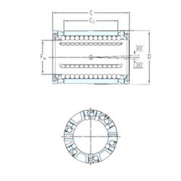 Bearing LBCD 12 A SKF