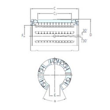 Bearing LBCF 16 A-2LS SKF