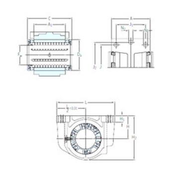 Bearing LUCD 25 SKF