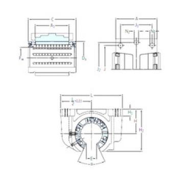 Bearing LUCF 30 SKF