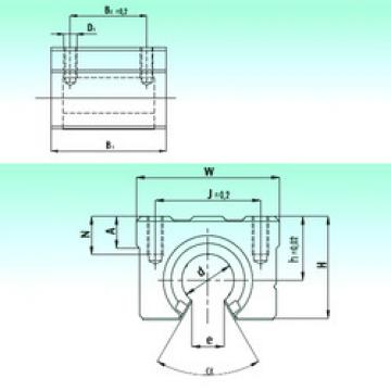 Bearing SBR 16-UU AS NBS