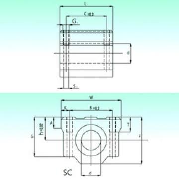 Bearing SC 08-UU NBS