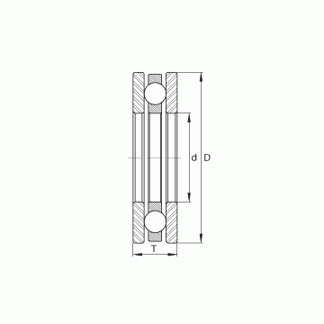 FT15 INA Thrust Ball Bearings