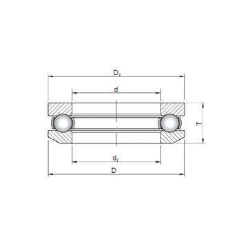 53205 CX Thrust Ball Bearings