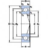 Bearing 7007 CE/HCP4A SKF