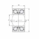 Bearing 7007 CDB ISO