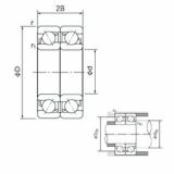 Bearing 7008CDF NACHI